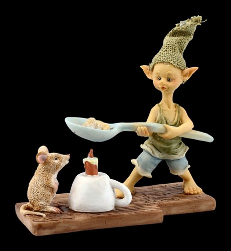 Pixie kobold figurine - pixie,