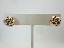 14K Jaune Blanc Rose Tricolore