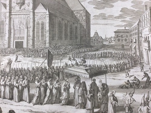 Espagne procession disciplinan - espagne,