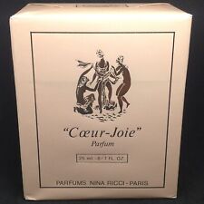 NINA RICCI Coeur Joie 25ML Parfum  neuf plein scellé contre Boite LALIQUE