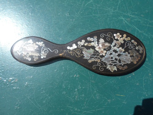 Ancien support brosse miroir