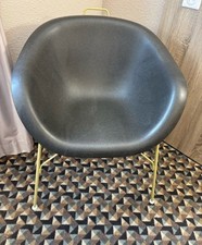 Fauteuil design coque noire