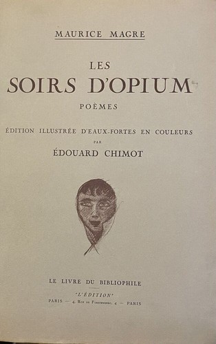 Les soirs opium - soirs, maurice