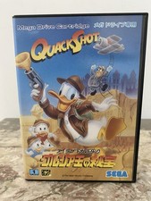 Jeux QUACK SHOT SEGA Megadrive MD NTSC Japan Complet En Boîte Tres Bel Etat