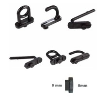 Lot de 30 crochets pour