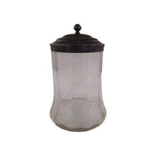 Bonbonnière verre antique - verre,