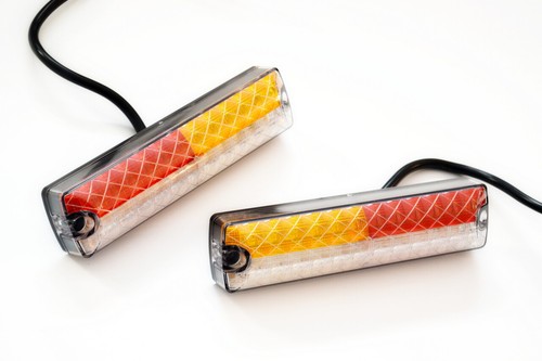 24v led arrière long - 2x, 12-24v