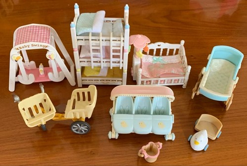 Sylvanian berceau tricycle - sylvanian,,