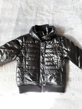 Doudoune noir vernis taille