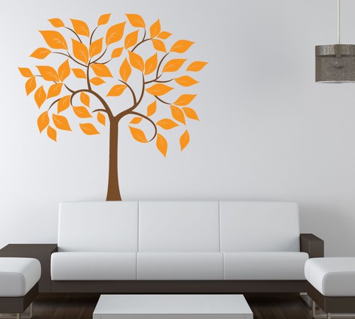 Wall art tree - tree, two