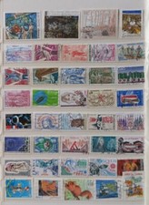 Collection De 40 Timbres Postes Anciens France Neuf Et Obl! Sous Album 