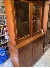 Buffet Vitrine  Acajou. H200 L 120