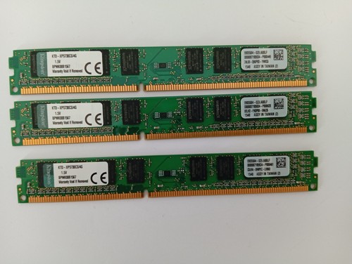 Kit ram 12go kingston - ram, (3x4go)