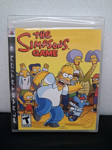 The simpsons game playstation - the,