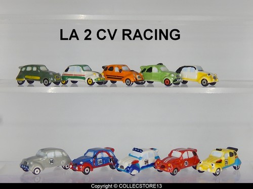 Serie complete feves 2cv - la,