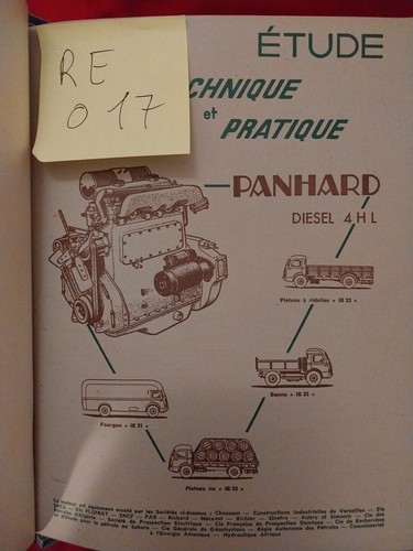 Revue technique panhard hl - technique,