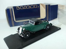 CITROEN TRACTION 7C CABRIOLET CAPOTE Noire Vert ELIGOR 1002B 1:43