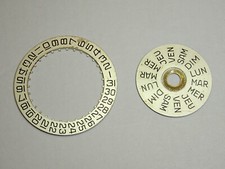 ETA 2816 2817 2832 2836 2837 disques de jour et date (plat) / 2557/1 + 2561/1