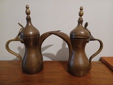 Paire Aiguière Bronze Arabie