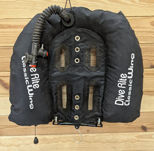 Dive Rite Classique Doubles Réservoir Aile Plongée BC Bcd 27kg Lever Capacité