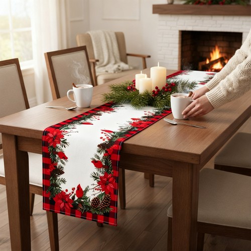 Nappe table cardinal oiseaux - nappe,
