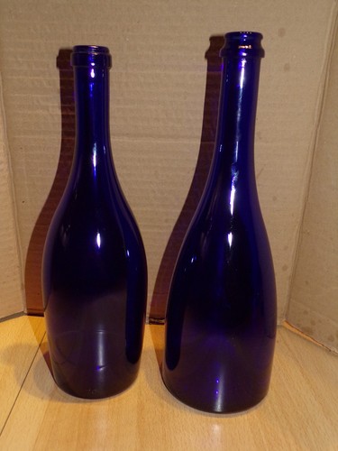 Lot bouteilles bleue en - lot,