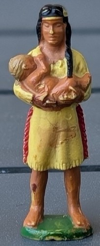 Figurine indienne tenant - figurine, un