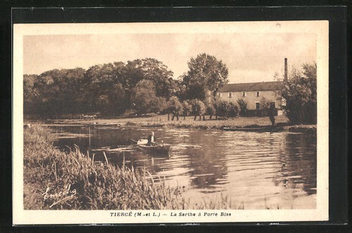 Cpa tiercé sarthe à - tiercé,,