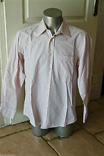 chemise rose rayée black