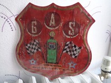 TOLE METAL GAS POMPE A ESSENCE