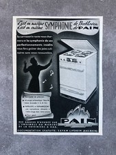 publicité de presse 1956 Cuisinière à gaz PAIN