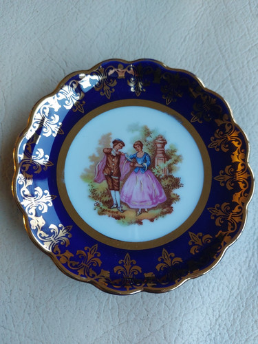 Assiette miniature porcelaine - assiette,