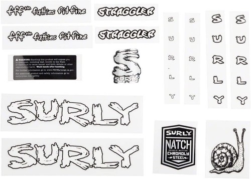 Surly straggler decal set - surly,