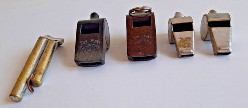 Lot sifflets anciens - lot,