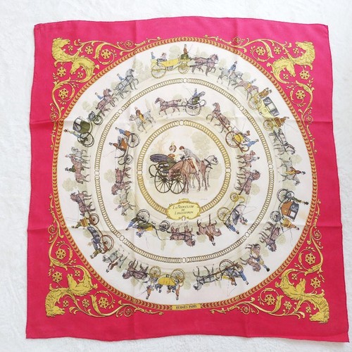 Auth hermes foulard soie - auth, 100%