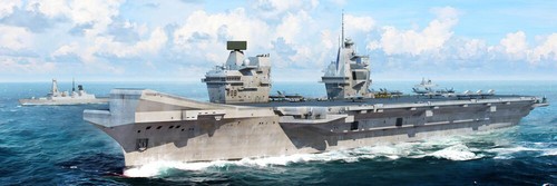 Trumpeter porte avions queen - porte-avions,