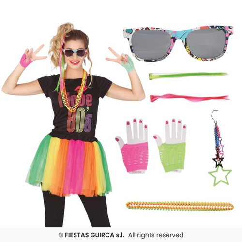 Kit néon fiestas - kit, style