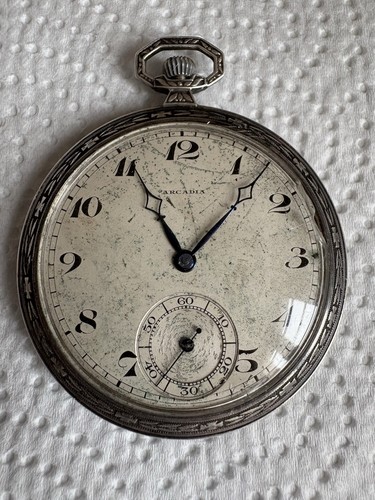 Montre poche argent - montre,