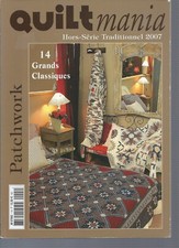 QUILT MANIA Hors Série traditionnel  14 grands classiques PATCHWORK 