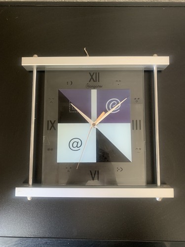 Horloge hangarter rétro - horloge,