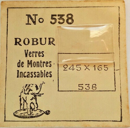 Verre robur plexi 538 - verre,