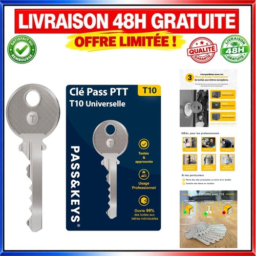 Clé pass ptt t10 - pass,
