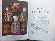1873 E.O LE LIVRE DE PATISSERIE JULES GOUFFÉ CUISINE GASTRONOMIE DESSERT