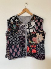 Noir Patchwork Veste
