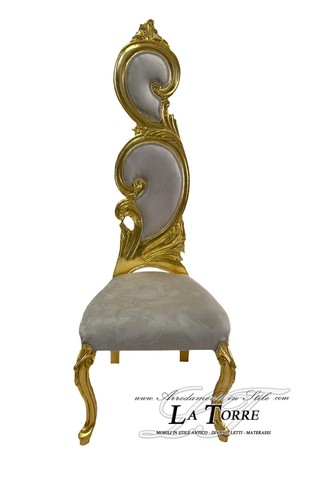 Fauteuil trône baroque sedia - fauteuil,