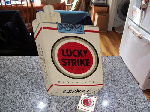 Lucky strike orig vtg - vtg, sign