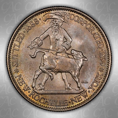 1938 new rochelle 50c cacg - cacg, ms