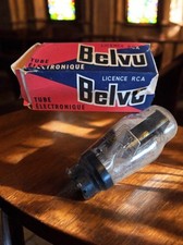  Tube radio Belvu vintage -