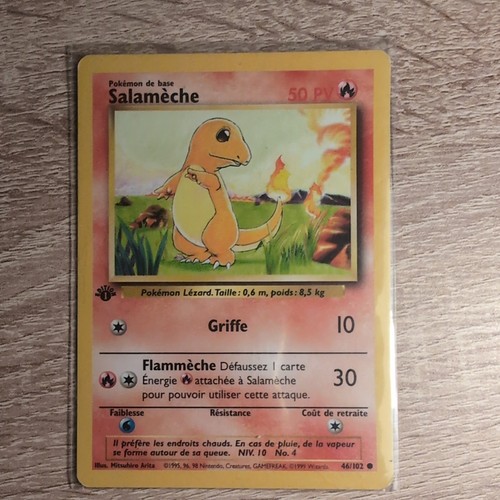 Salamèche carte pokemon - ,
