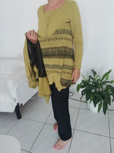 Ensemble manteau tunique - manteau,